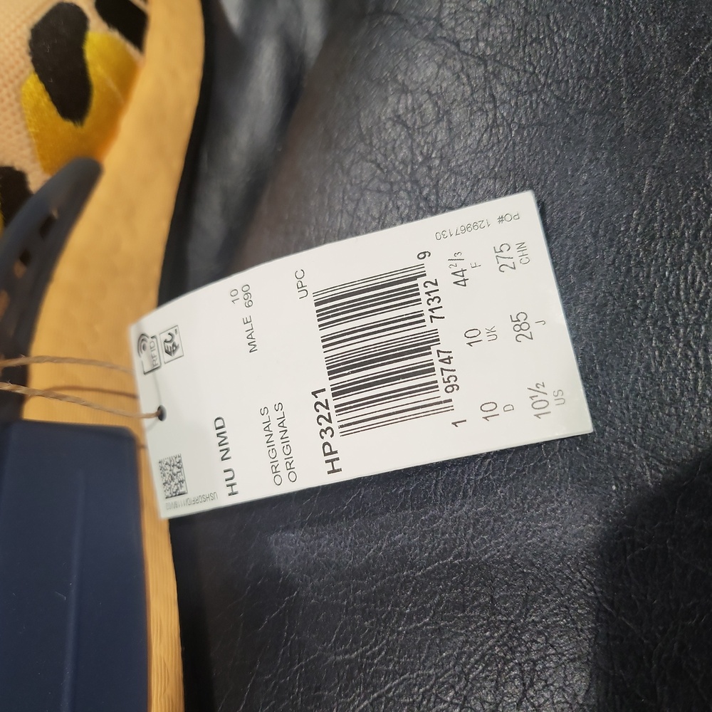 Adidas Pharrell NMD Human Race "Animal Print - Pulse Amber" - Picture 11 of 13